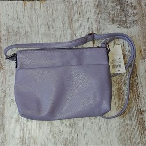 A New Day Flat Crossbody Bag Simply Lavender NWT